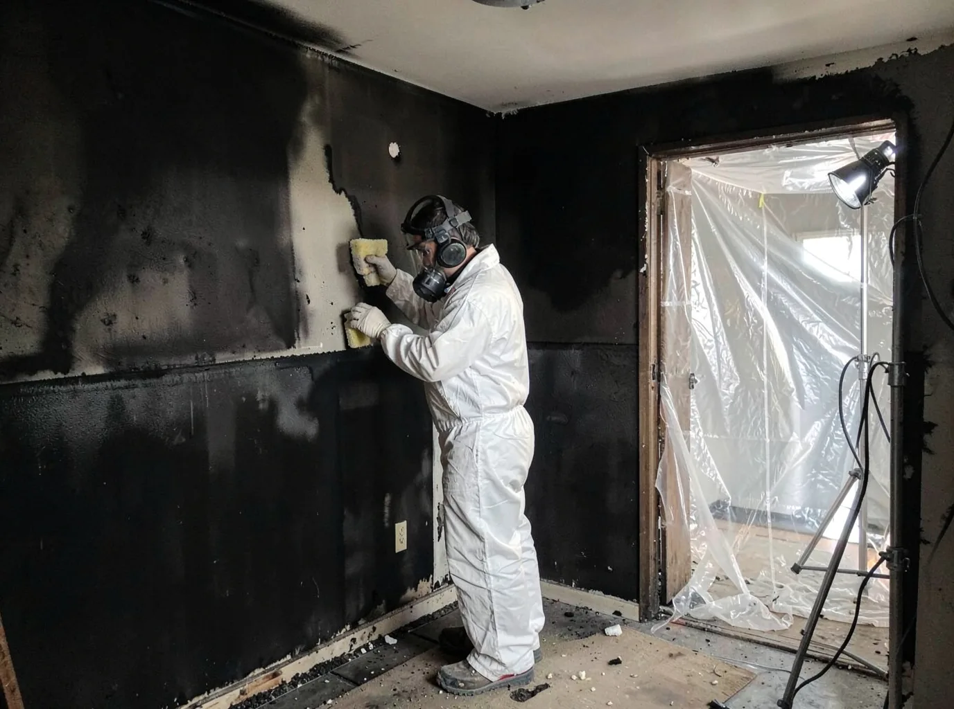 Fire Damage Restoration company in Cooks, MI